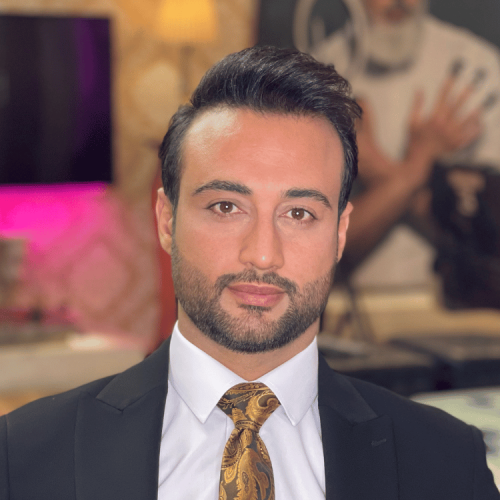 نمونه کار قبل و بعد گریم و آرایش داماد